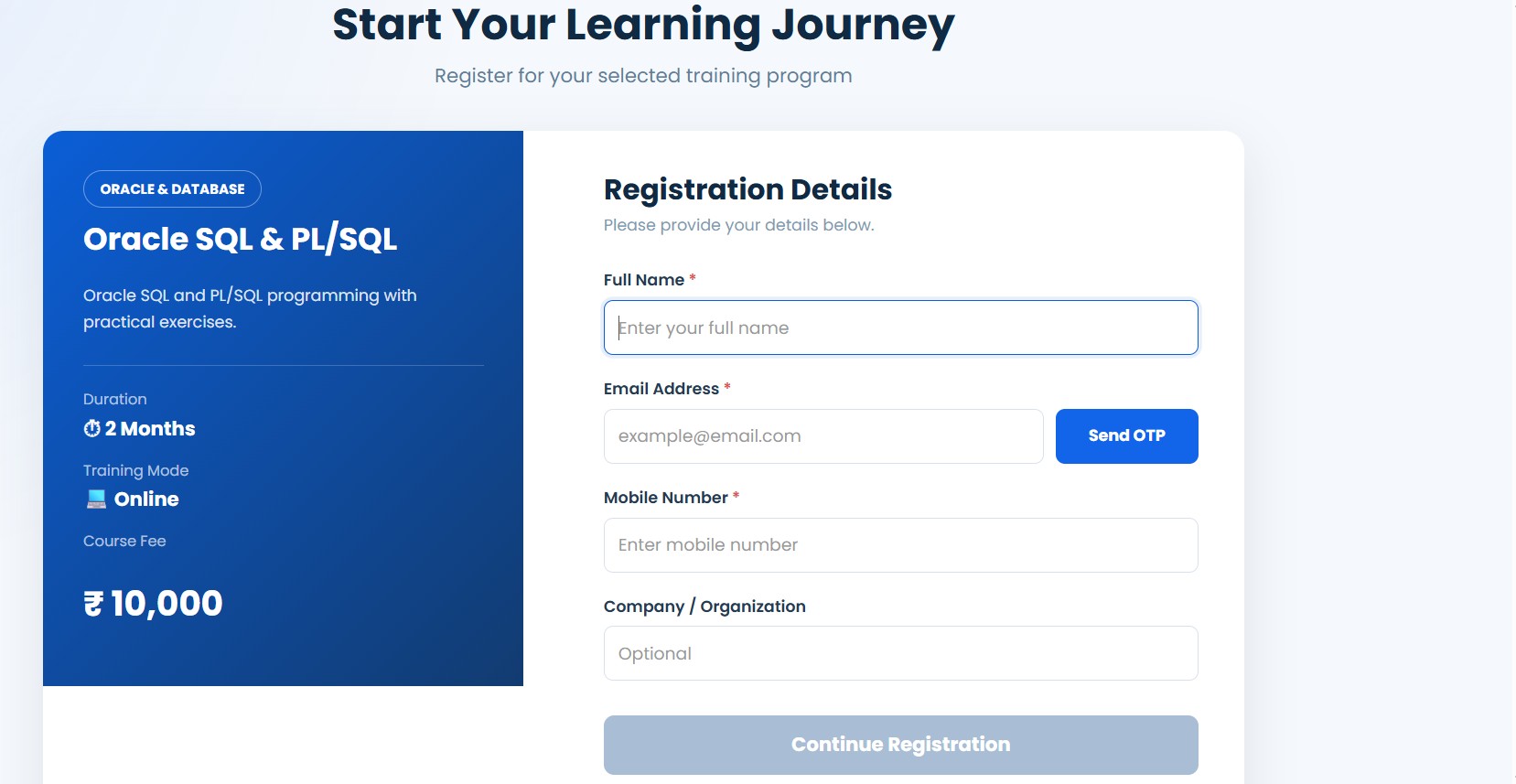 Payment Integration