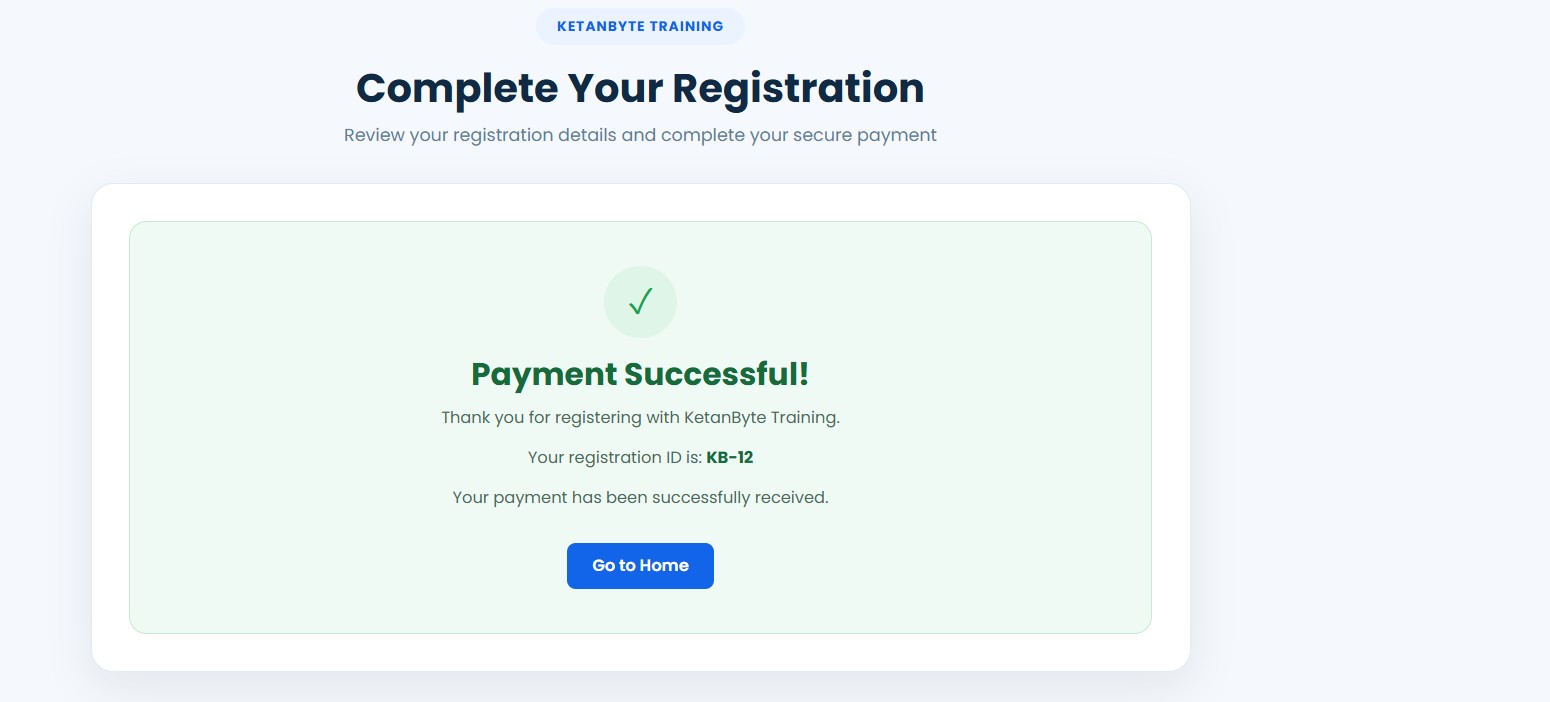 Payment Integration