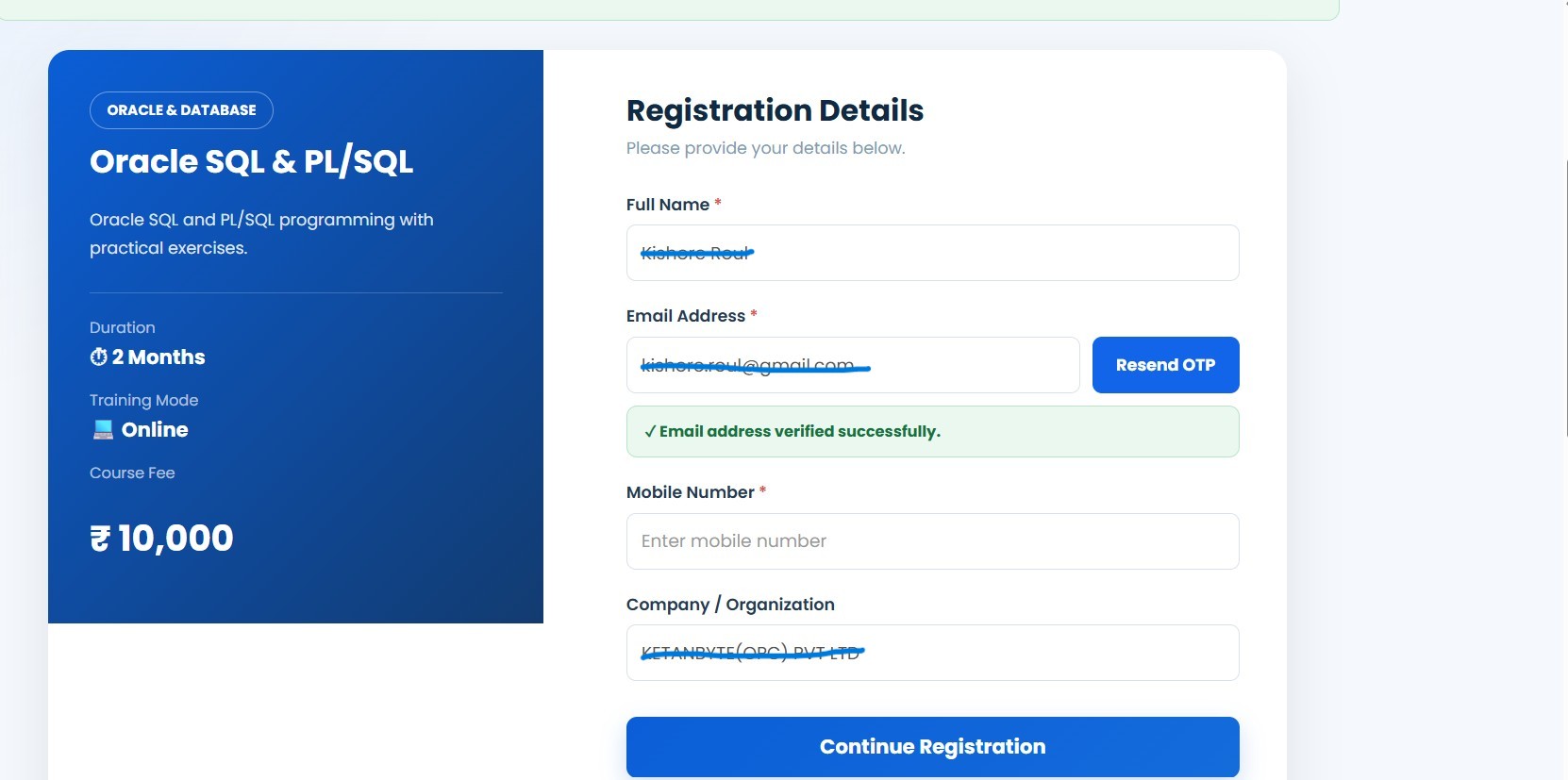 Payment Integration