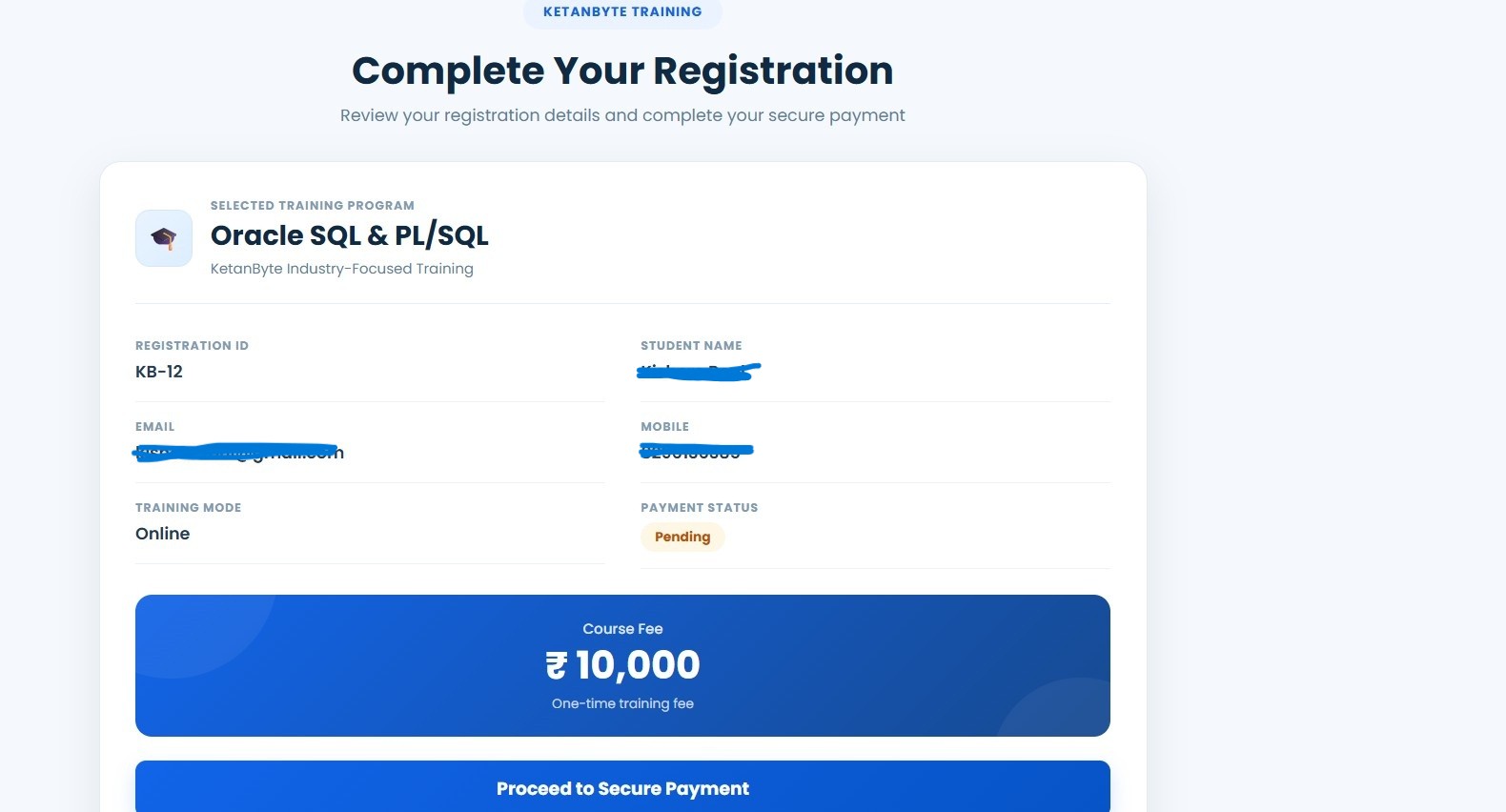 Payment Integration
