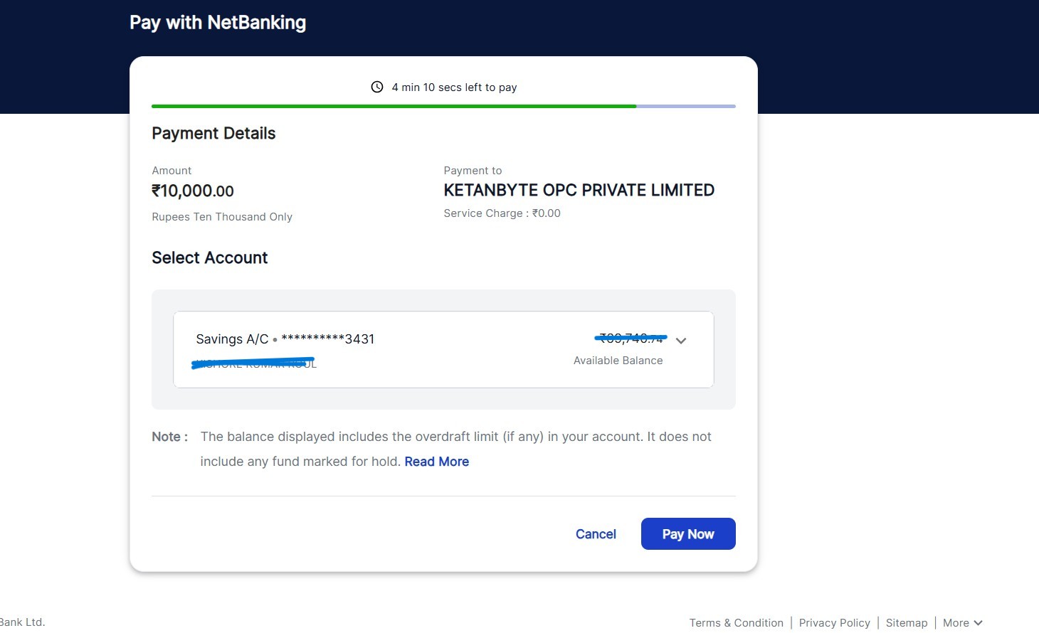Payment Integration